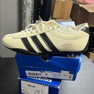 Adidas Tokyo Men's Sneakers - Cream and Black